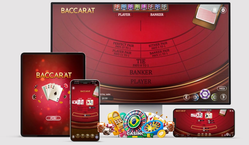 bacará online cassino.