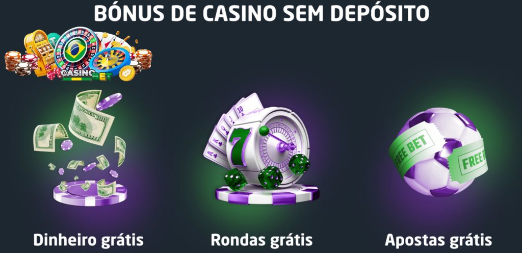 bônus sem depósito cassino.